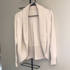 Cream cardigan from von maur